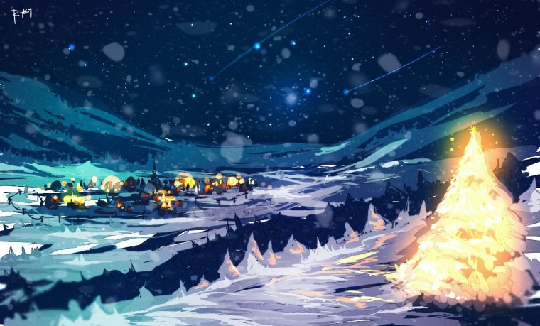 Рождество арт