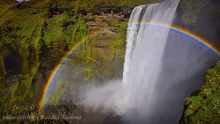Сказочный водопад