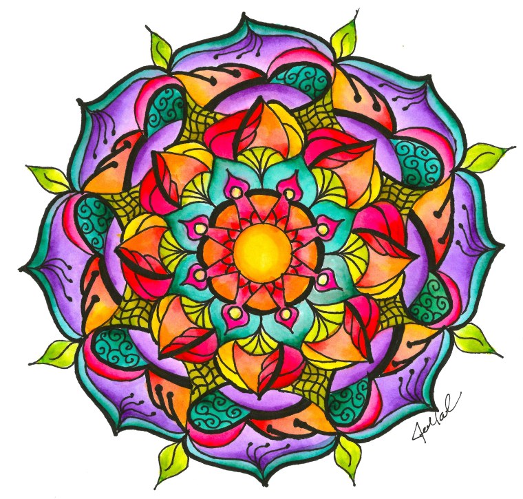 Семилепестковая Мандала