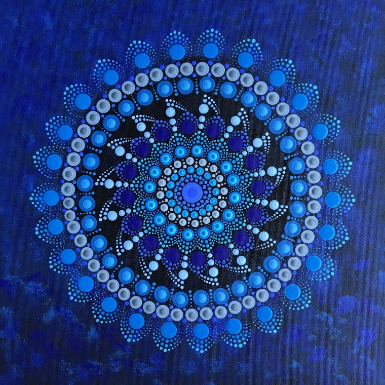 Орнамент Индия Мандала