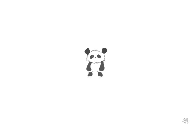 Маленькие рисунки на белом фоне