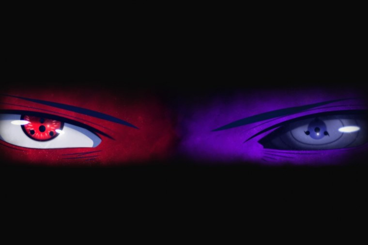 Синий Шаринган Наруто