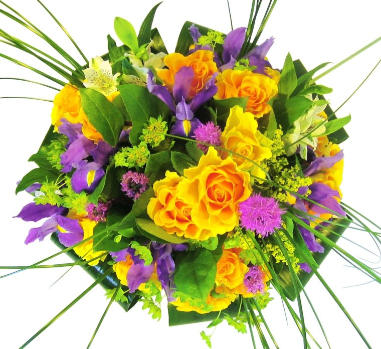 Красивый яркий букет