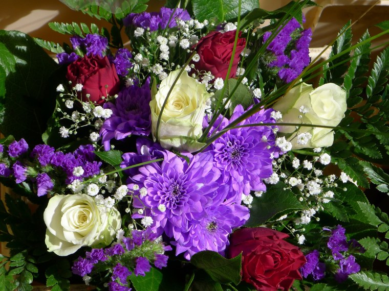 Красивый букет цветов