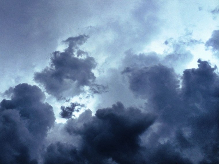 Голубые облака Эстетика