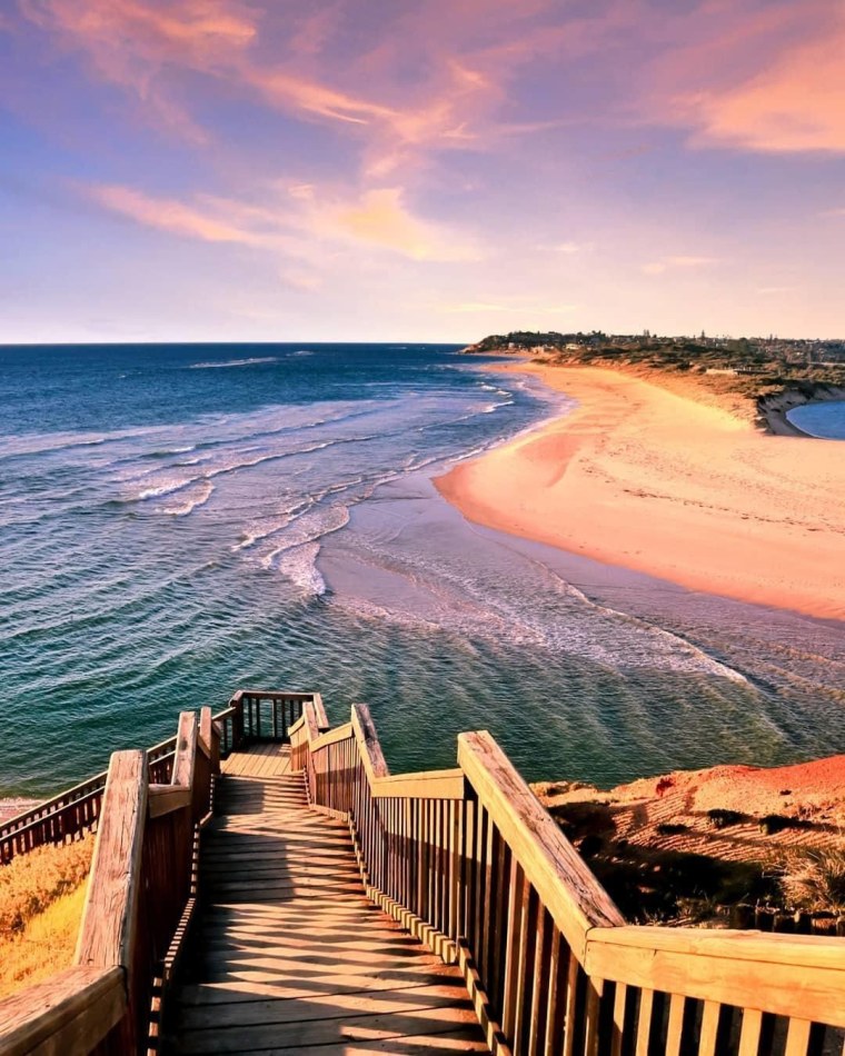 Хиллиер озеро в Австралии