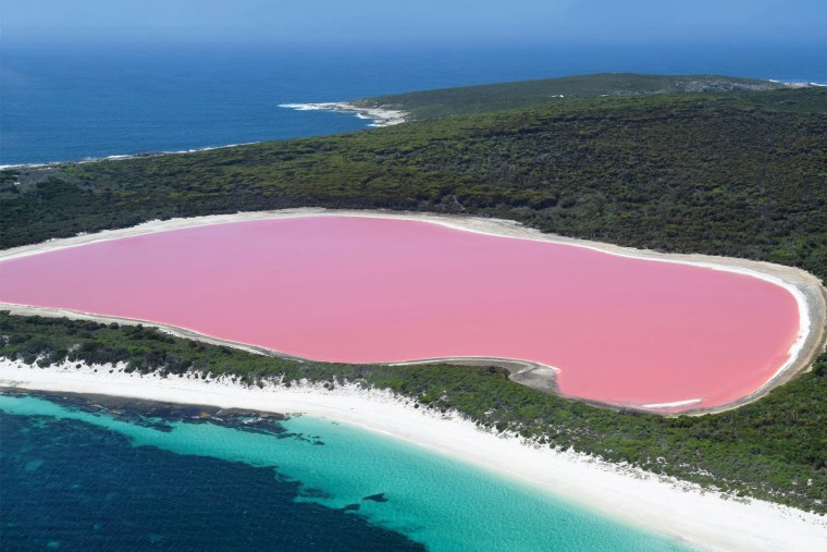 Голубое озеро Австралия информация