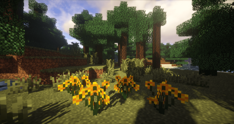 Майнкрафт мод на растительность