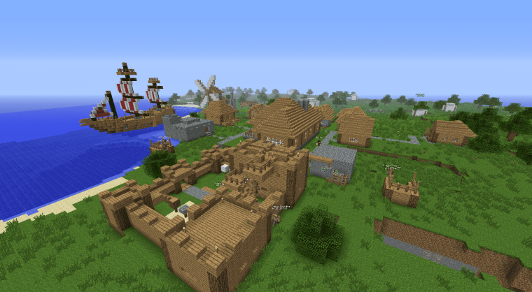 MINECOLONIES 1.12.2 ратуша